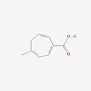 4-Methylcyclohepta-1,3,6-triene-1-carboxylic acid