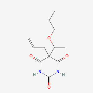 5-Allyl-5-(1-propoxyethyl)barbituric acid