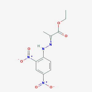 Ethyl 2-[2-(2,4-dinitrophenyl)hydrazinylidene]propanoate