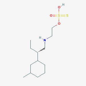 S-2-(((2-Ethyl-2-(3-methylcyclohexyl))ethyl)amino)ethyl thiosulfate