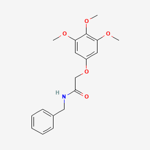 Acetamide, N-(phenylmethyl)-2-(3,4,5-trimethoxyphenoxy)-