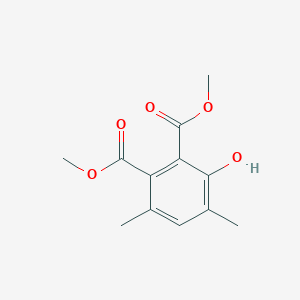 1,2-Benzenedicarboxylic acid, 3-hydroxy-4,6-dimethyl-, dimethyl ester