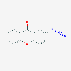 molecular formula C13H7N3O2 B14699255 9H-Xanthen-9-one, 2-azido- CAS No. 20377-04-2