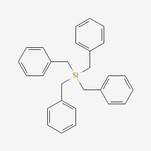 molecular formula C28H28Si B14699298 Tetrabenzylsilane CAS No. 18762-95-3