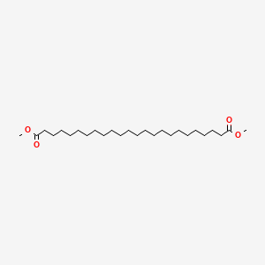 molecular formula C26H50O4 B14699326 Dimethyl tetracosanedioate CAS No. 26134-71-4