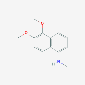 2-Naphthylamine, 5,6-dimethoxy-N-methyl-