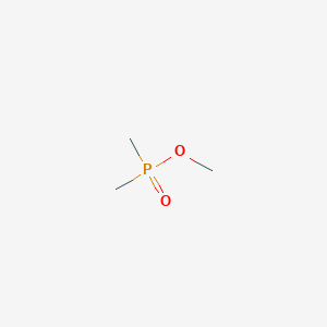 molecular formula C3H9O2P B14699418 Phosphinic acid, dimethyl-, methyl ester CAS No. 14337-77-0