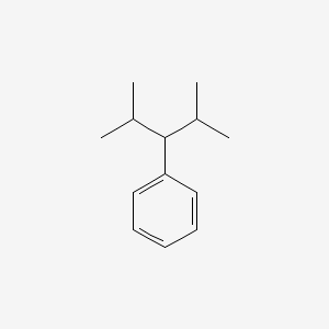 molecular formula C13H20 B14699438 2,4-Dimethyl-3-phenylpentane CAS No. 21777-84-4