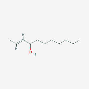 molecular formula C11H22O B14699445 2-Undecen-4-ol 