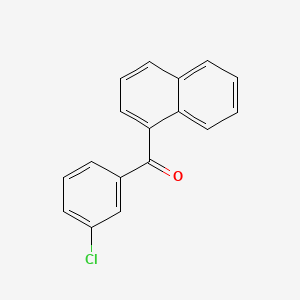 (3-Chlorophenyl)(1-naphthyl)methanone