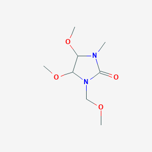 4,5-Dimethoxy-1-(methoxymethyl)-3-methylimidazolidin-2-one