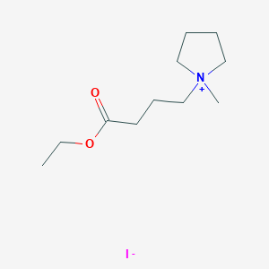 1-(3-Ethoxycarbonylpropyl)-1-methylpyrrolidinium iodide