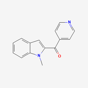 (1-Methylindol-2-yl)-pyridin-4-ylmethanone