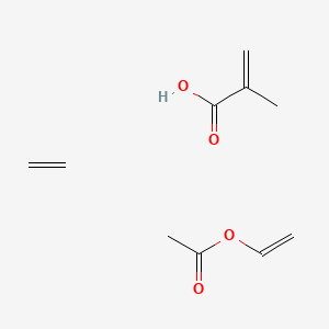 Ethene;ethenyl acetate;2-methylprop-2-enoic acid