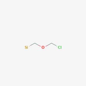 molecular formula C2H4ClOSi B14699578 CID 57056341 