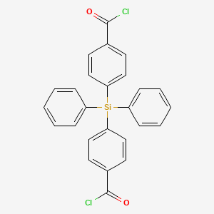 4,4'-(Diphenylsilanediyl)dibenzoyl chloride