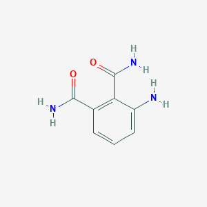 molecular formula C8H9N3O2 B14699672 3-Aminobenzene-1,2-dicarboxamide CAS No. 19092-11-6