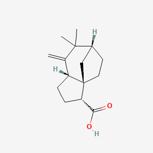 (3R,3aR,6R,8aS)-7,7-Dimethyl-8-methylideneoctahydro-1H-3a,6-methanoazulene-3-carboxylic acid