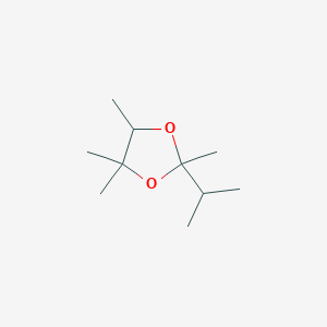 2,4,4,5-Tetramethyl-2-(propan-2-yl)-1,3-dioxolane