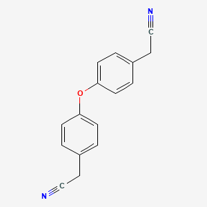 molecular formula C16H12N2O B14699801 2,2'-(Oxydibenzene-4,1-diyl)diacetonitrile CAS No. 14974-56-2