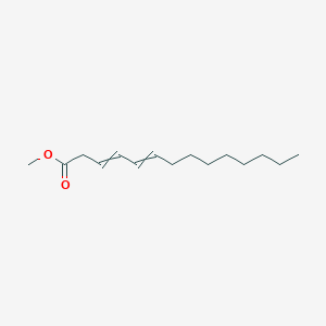 molecular formula C15H26O2 B14699875 Methyl tetradeca-3,5-dienoate CAS No. 25091-23-0