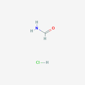 molecular formula CH4ClNO B14699897 1,3-Aminoketone hydrochloride CAS No. 25600-32-2