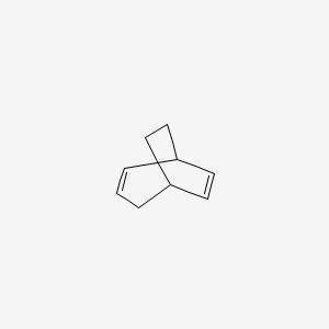 molecular formula C9H12 B14699980 Bicyclo(3.2.2)nona-2,6-diene CAS No. 14993-07-8