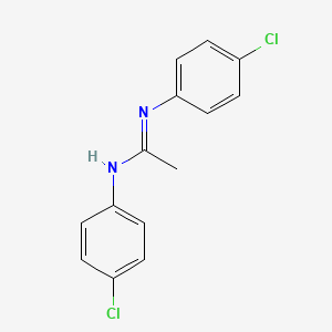 N,N'-bis(4-chlorophenyl)ethanimidamide