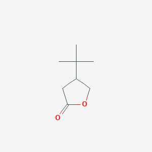 molecular formula C8H14O2 B14700017 4-Tert-butyldihydrofuran-2(3h)-one CAS No. 22530-95-6