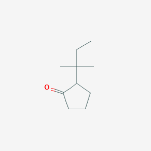 2-(2-Methylbutan-2-yl)cyclopentan-1-one