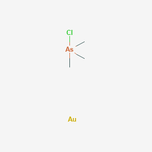 molecular formula C3H9AsAuCl B14700119 CID 78062538 