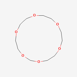 molecular formula C11H22O6 B14700147 1,3,6,9,12,15-Hexaoxacycloheptadecane CAS No. 24194-62-5