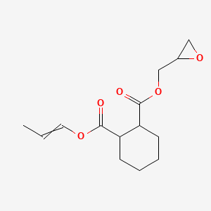 (Oxiran-2-yl)methyl prop-1-en-1-yl cyclohexane-1,2-dicarboxylate