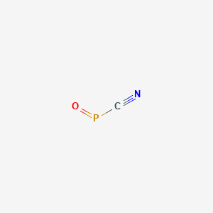 molecular formula CNOP B14700166 Phosphorosoformonitrile CAS No. 25756-66-5