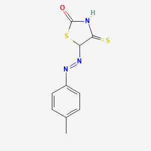 5-[(E)-(4-Methylphenyl)diazenyl]-4-sulfanylidene-1,3-thiazolidin-2-one