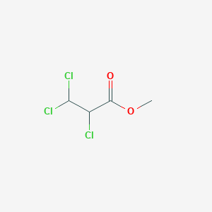 molecular formula C4H5Cl3O2 B14700265 Methyl 2,3,3-trichloropropanoate CAS No. 20618-07-9