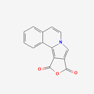 14-oxa-10-azatetracyclo[8.6.0.02,7.012,16]hexadeca-1(16),2,4,6,8,11-hexaene-13,15-dione