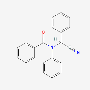 N-[Cyano(phenyl)methyl]-N-phenylbenzamide