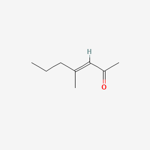 molecular formula C8H14O B14700430 4-Methyl-3-hepten-2-one CAS No. 22319-25-1