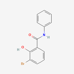 3-Bromo-2-hydroxy-N-phenylbenzamide