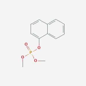 molecular formula C12H13O4P B14700497 Dimethyl 1-naphthyl phosphate CAS No. 17752-78-2