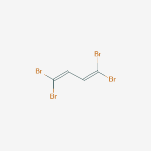 molecular formula C4H2Br4 B14700524 1,1,4,4-Tetrabromobuta-1,3-diene CAS No. 27094-05-9