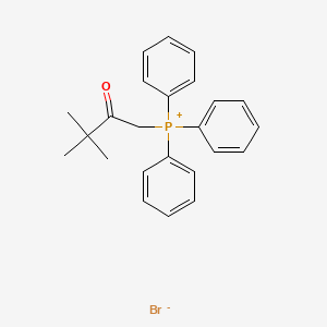 (3,3-Dimethyl-2-oxobutyl)(triphenyl)phosphanium bromide