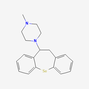 1-(10,11-Dihydrodibenzo[b,f]selenepin-10-yl)-4-methylpiperazine