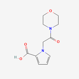 1-[2-(morpholin-4-yl)-2-oxoethyl]-1H-pyrrole-2-carboxylic acid