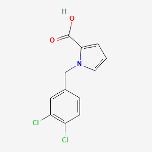 1-[(3,4-dichlorophenyl)methyl]-1H-pyrrole-2-carboxylic acid
