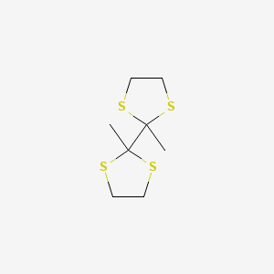 2-Methyl-2-(2-methyl-1,3-dithiolan-2-yl)-1,3-dithiolane