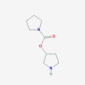 Pyrrolidin-3-yl pyrrolidine-1-carboxylate