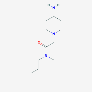 2-(4-aminopiperidin-1-yl)-N-butyl-N-ethylacetamide
