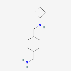 N-{[4-(aminomethyl)cyclohexyl]methyl}cyclobutanamine